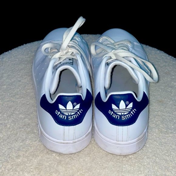 Dark Blue Adidas Stan Smiths - Picture 1 of 7